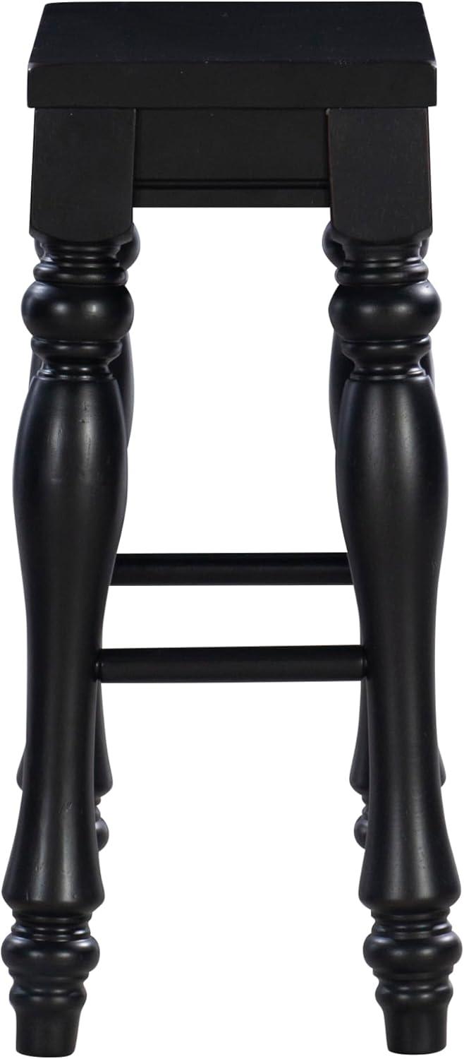 Clemente Counter Stool with Solid Wood Frame