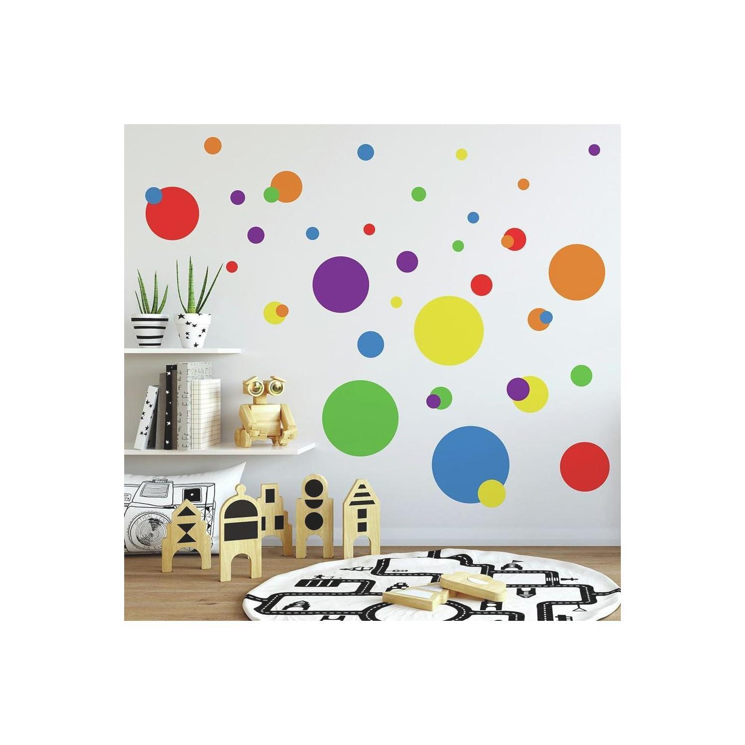 Zoomie Kids Sanchez Shapes Non-Wall Damaging Wall Decal
