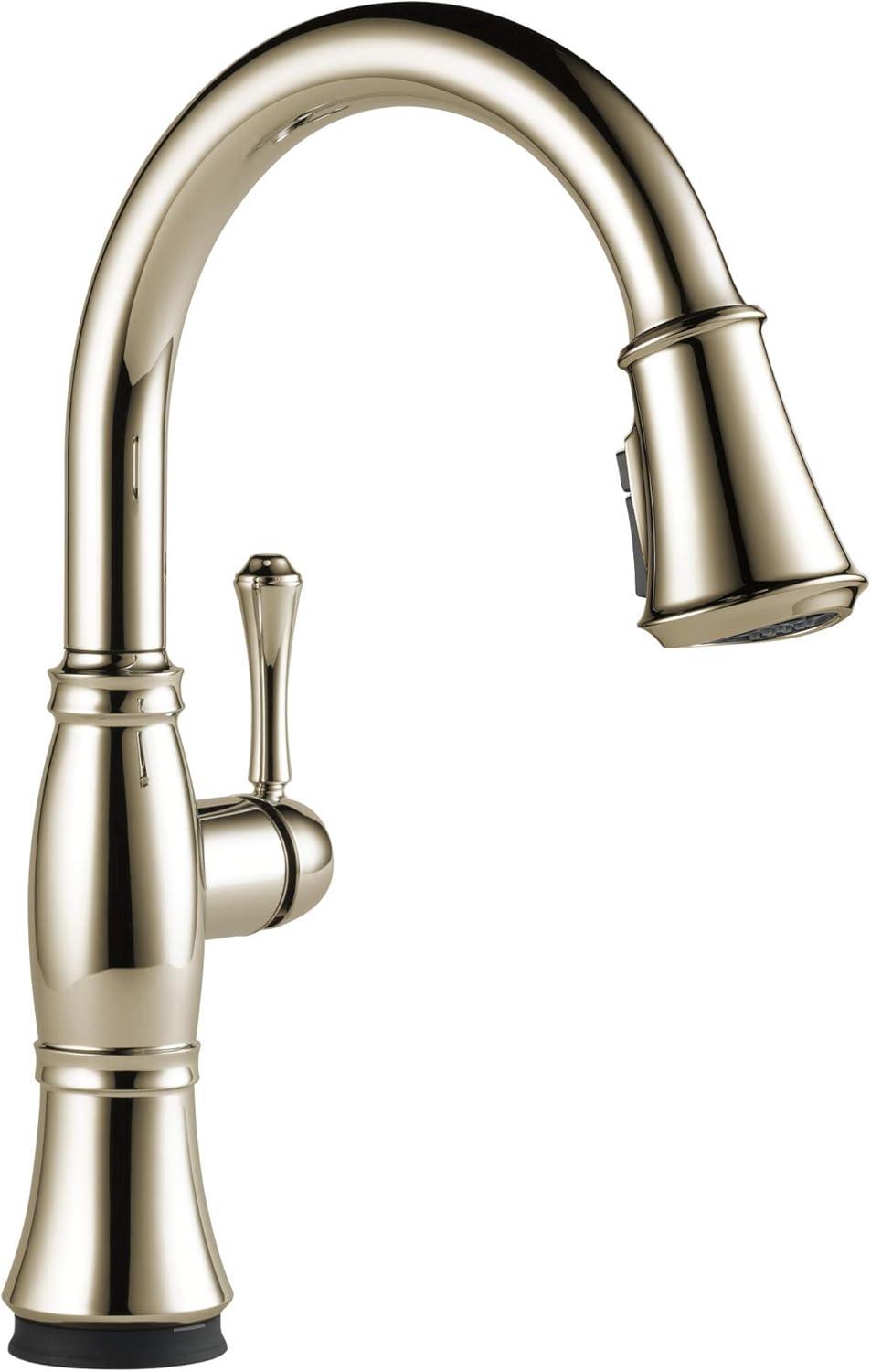 Cassidy Pull Down Touch Single Handle Kitchen Faucet with Side Spray