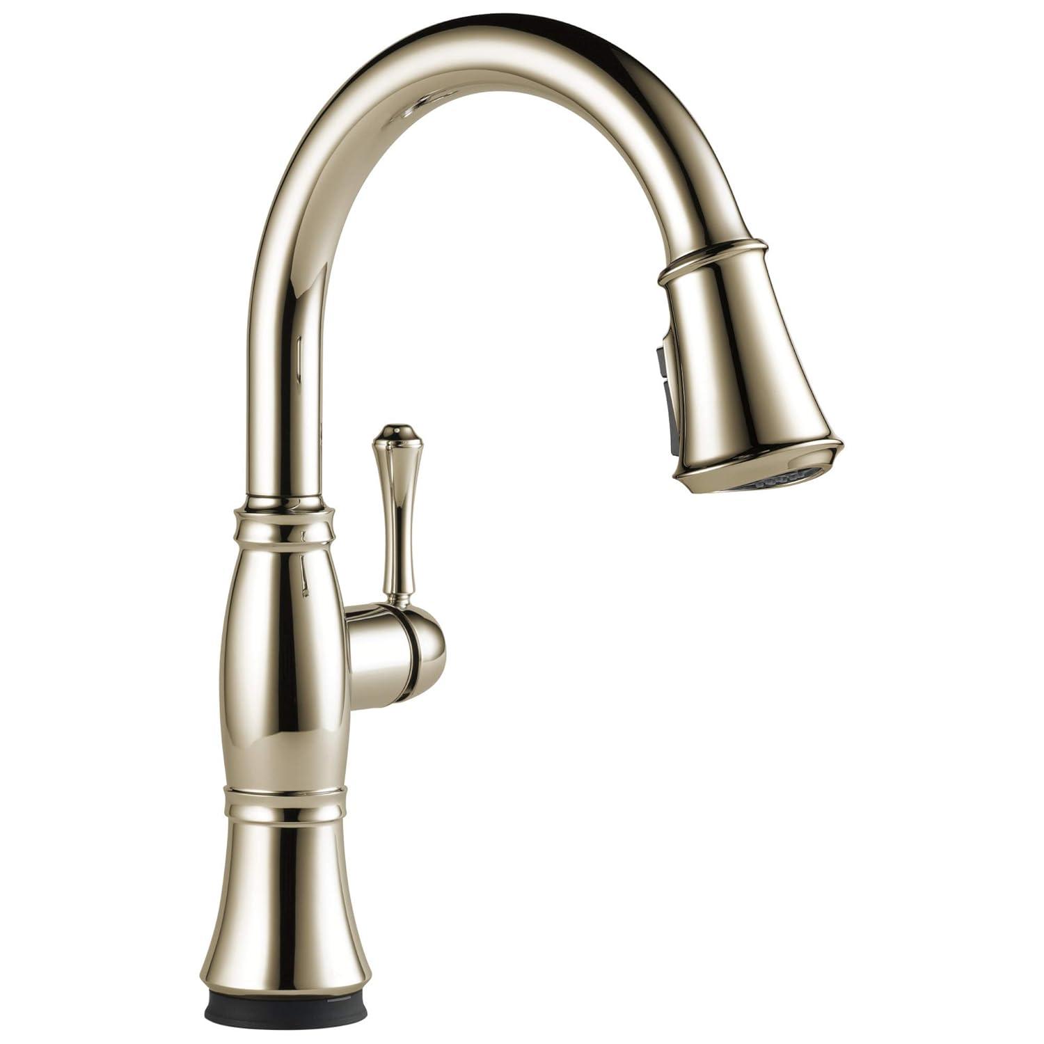 Cassidy Pull Down Touch Single Handle Kitchen Faucet with Side Spray