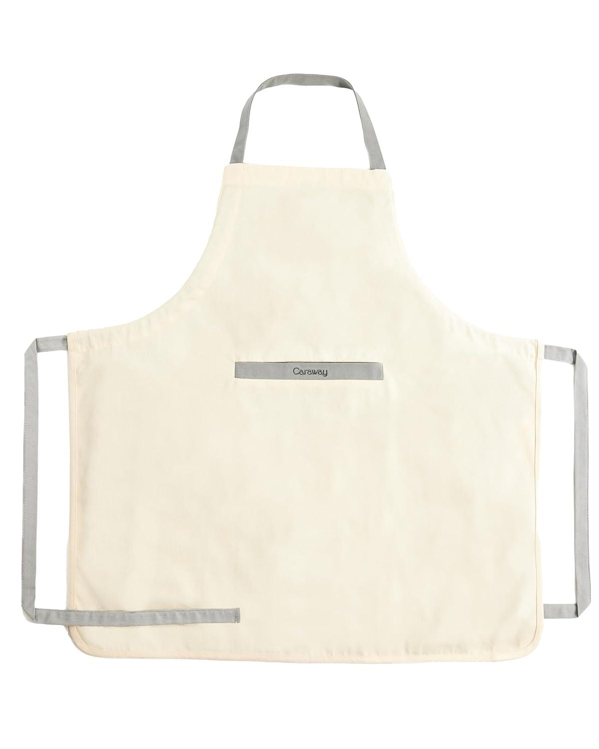 Caraway Organic Cotton Cream Apron