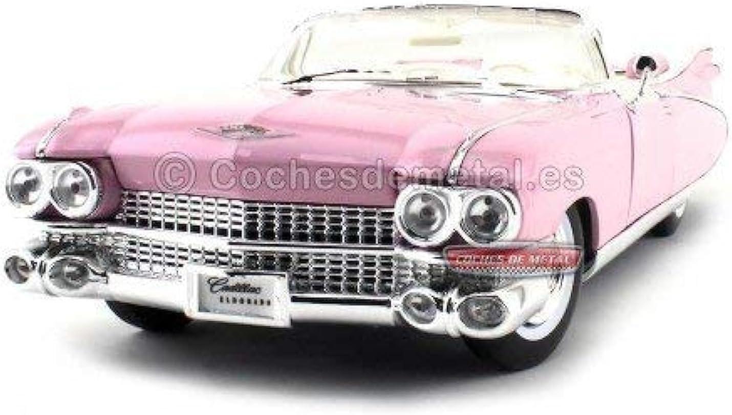 Maisto Cadillac Eldorado Biarritz Convertible Pink 1/18 Diecast (36813)