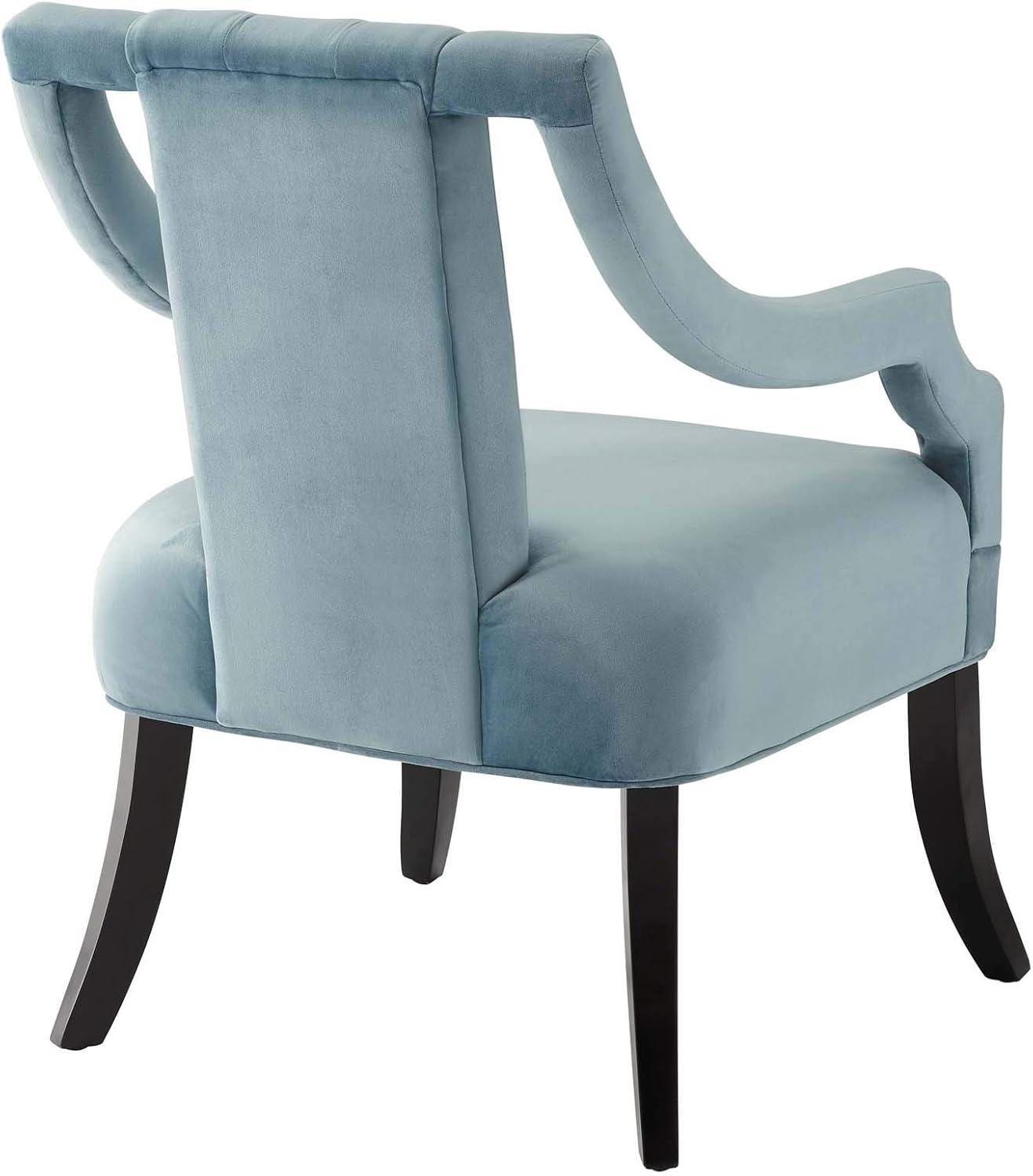 Harken Performance Velvet Accent Chair by Modway