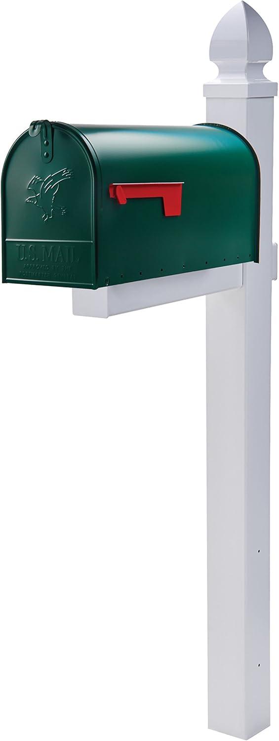 Gibraltar Mailboxes Elite E1100G00 Mailbox, 800 cu-in Capacity, Galvanized Steel, Powder-Coated