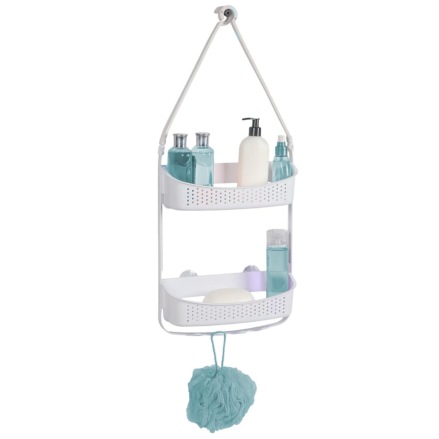 Bath Bliss Hawley Hanging Shower Caddy