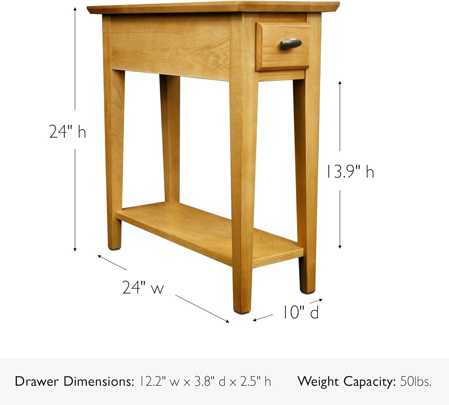 BATH End Table with Storage