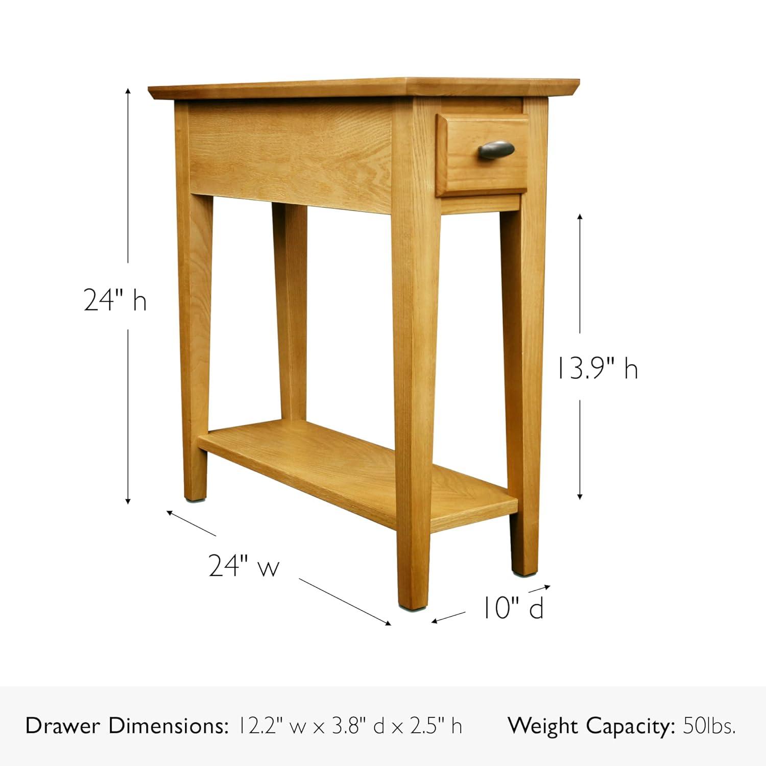 BATH End Table with Storage