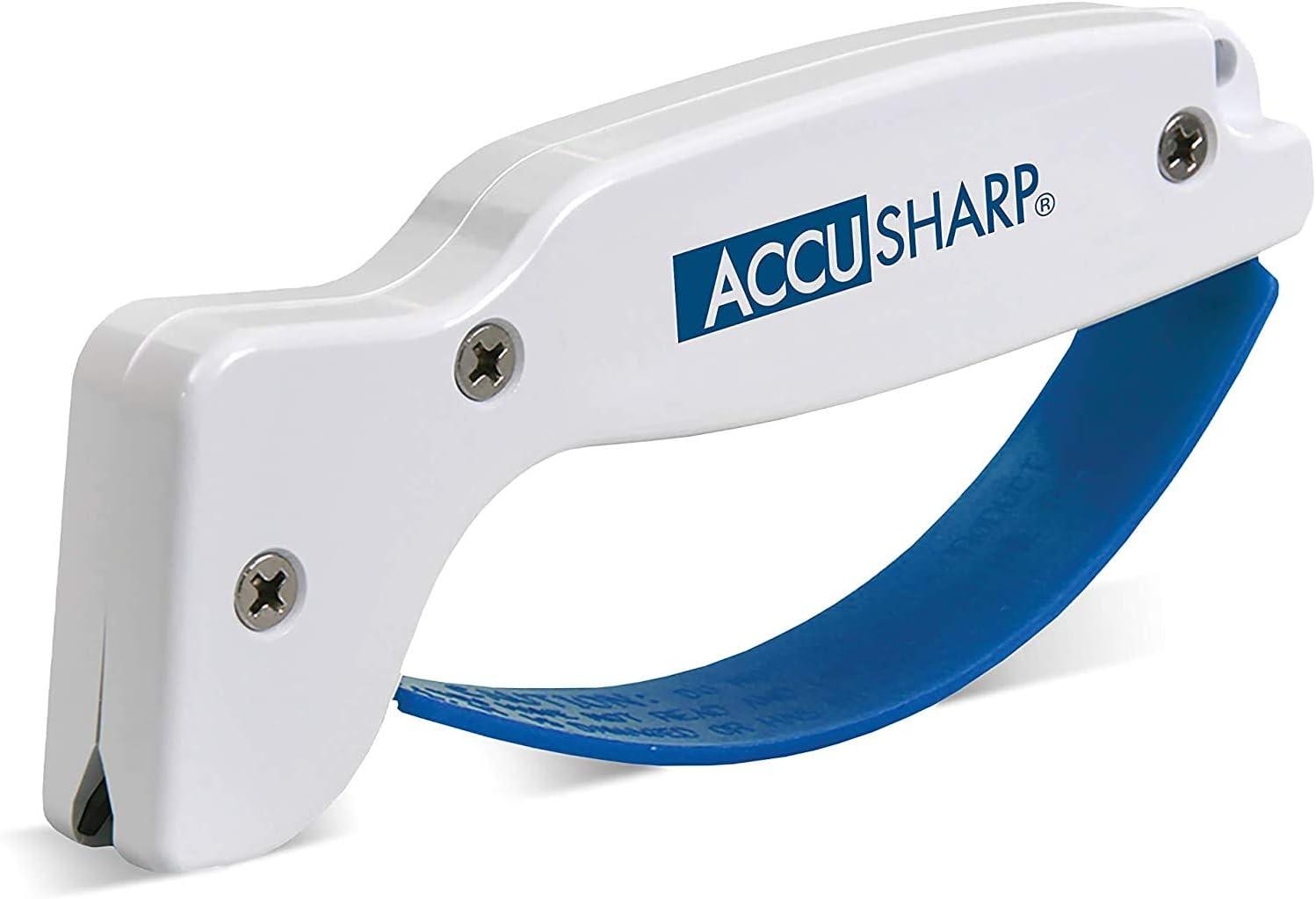 Accu-Sharp Knife Sharpener, White