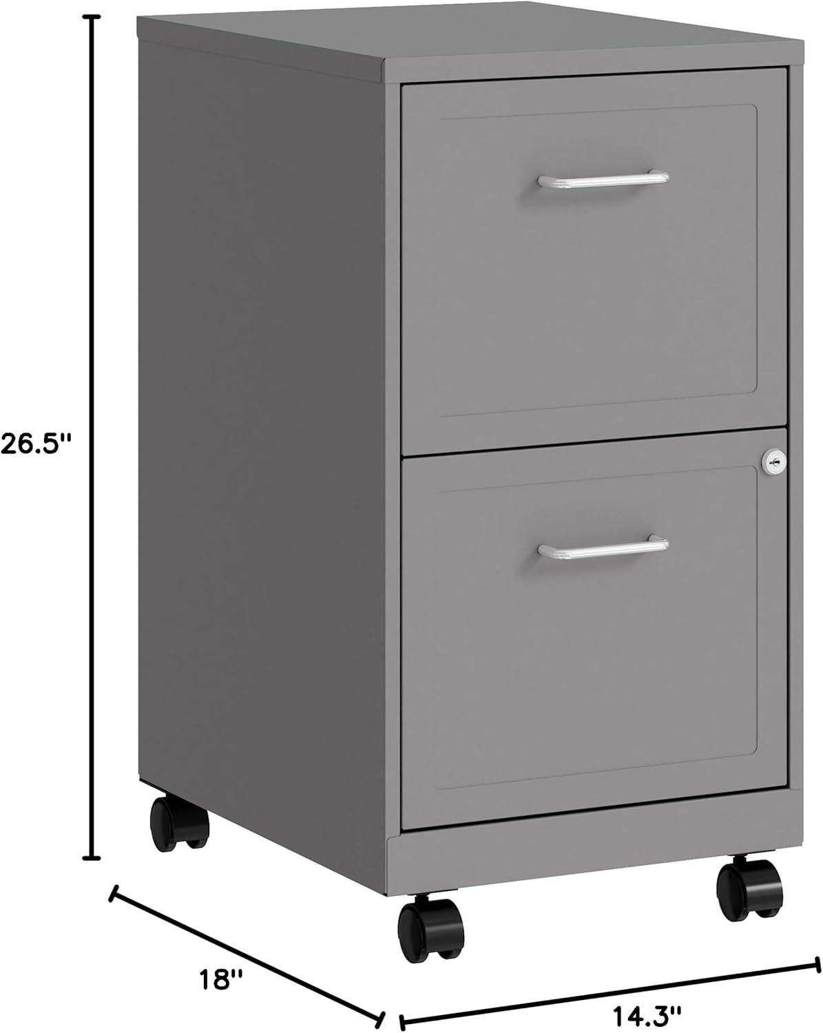 Soho Mobile 2-Drawer File Cabinet