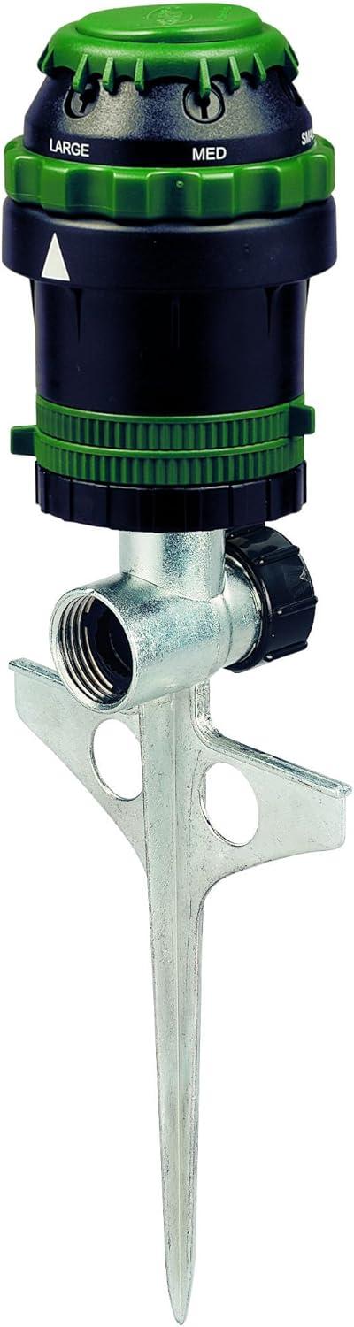 Orbit H2O-6 Gear-Drive Sprinkler on Metal T Spike