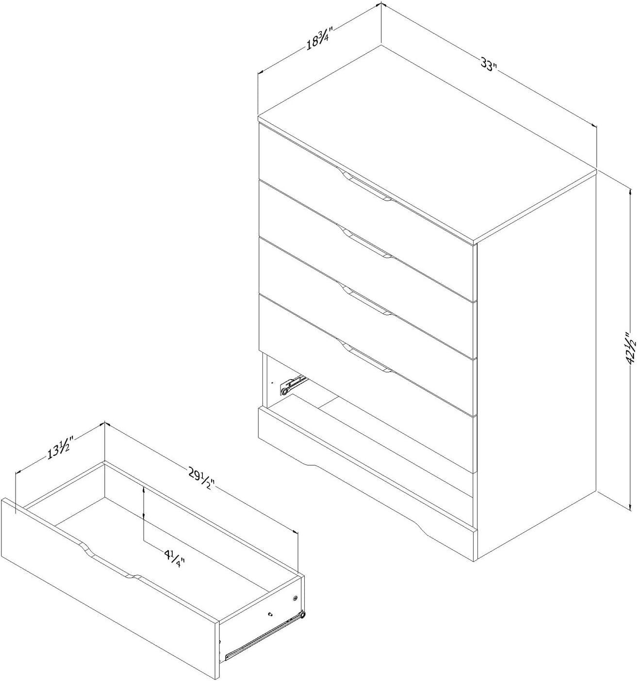 Holland 33'' W 5 - Drawer Dresser