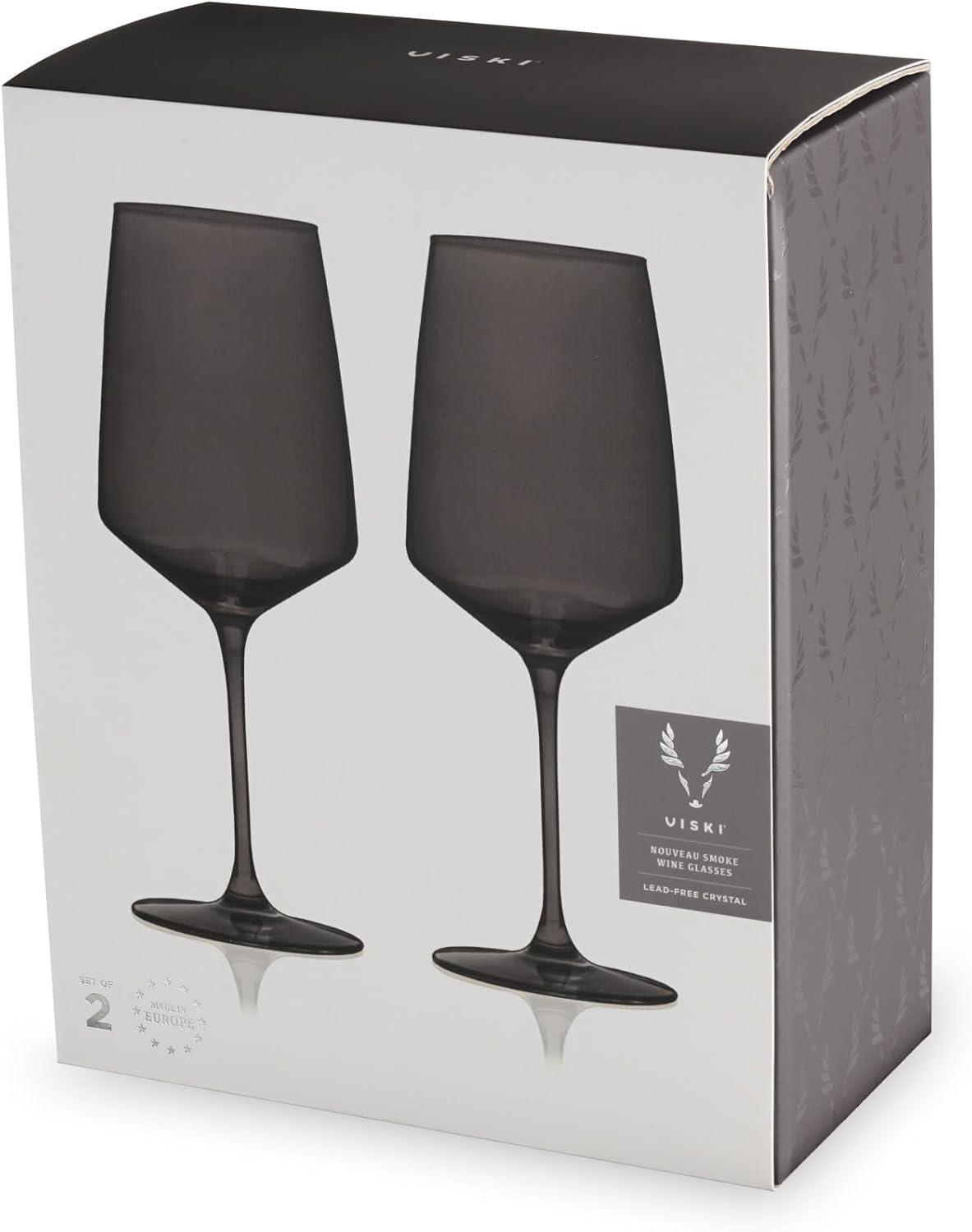 Reserve Nouveau Crystal Wine Glasses (Set of 2)