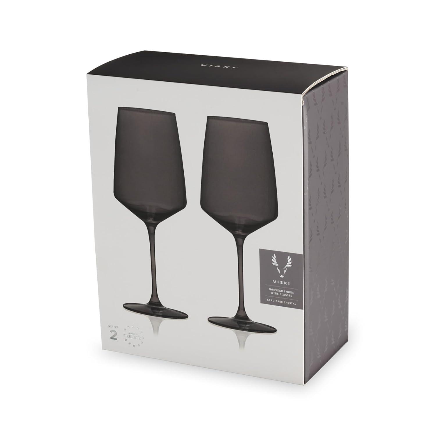 Reserve Nouveau Crystal Wine Glasses (Set of 2)