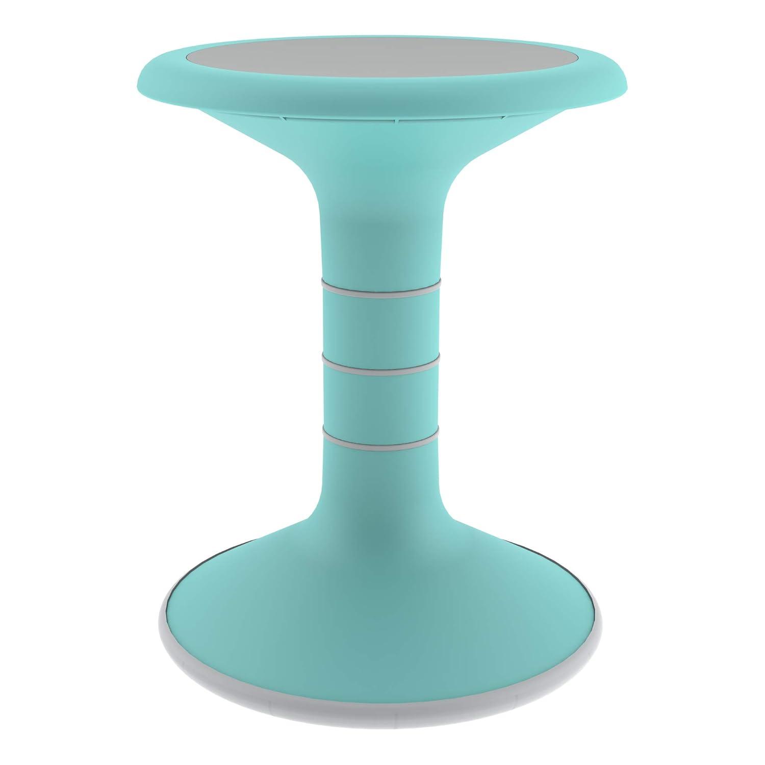 Sprogs Kids Active Motion Stool - Flexible Seating for Classroom, Office or Home 16" H Turquoise