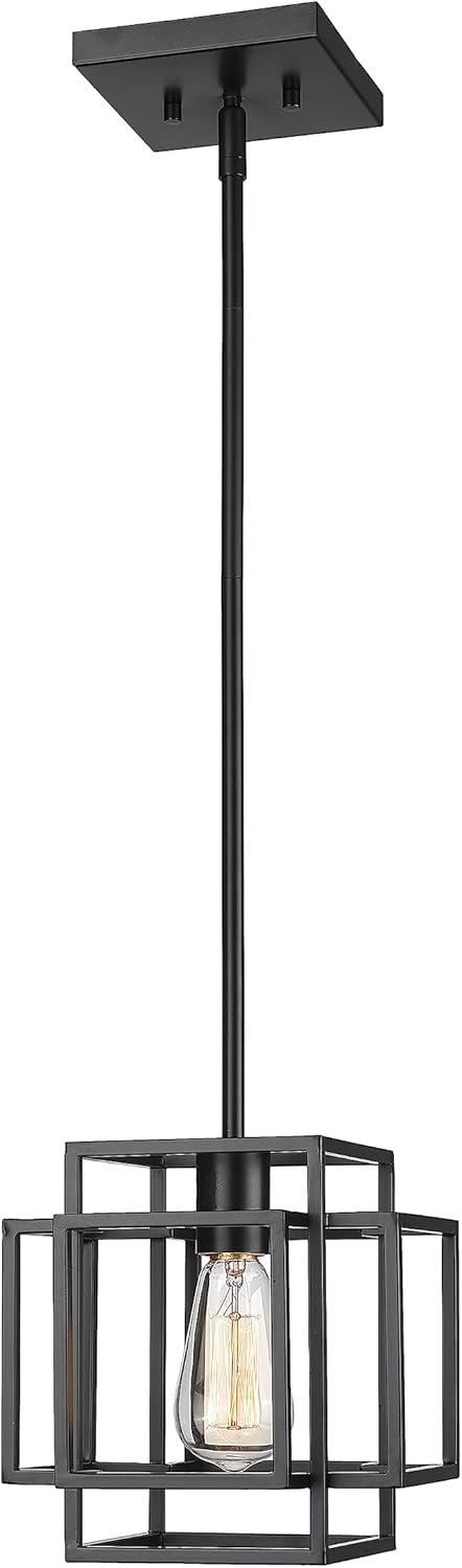 Z-Lite Titania 1 - Light Pendant in  Matte Black