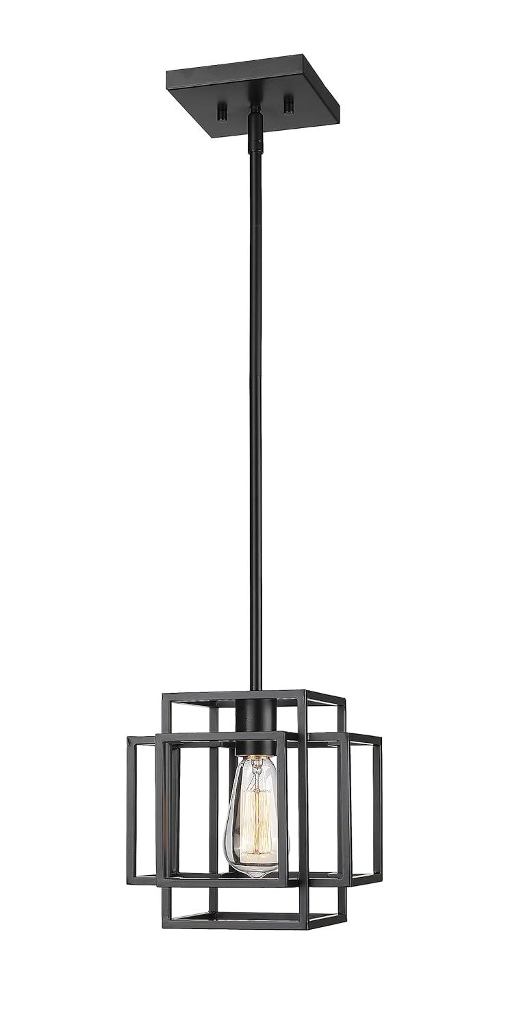 Z-Lite Titania 1 - Light Pendant in  Matte Black