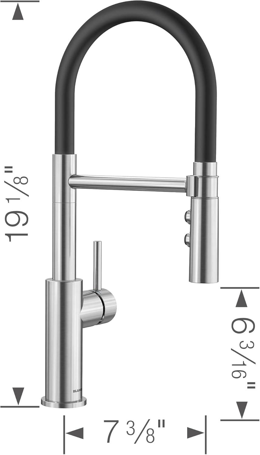 Catris Flexo Semi-Pro Pull-Down Dual-Spray Kitchen Faucet