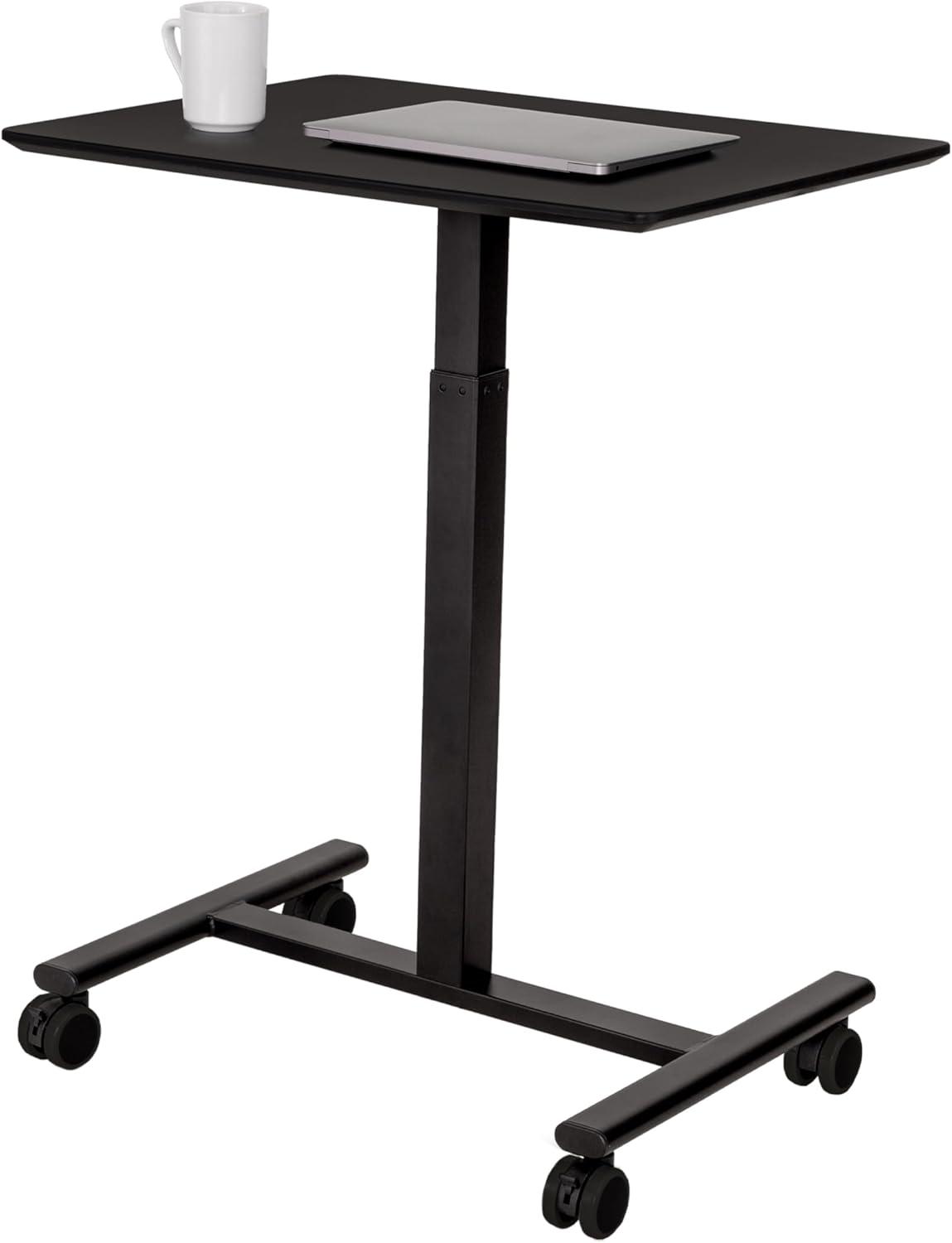 airLIFT® 25.6" Adjustable Height Mobile Rolling Laptop Cart Desk