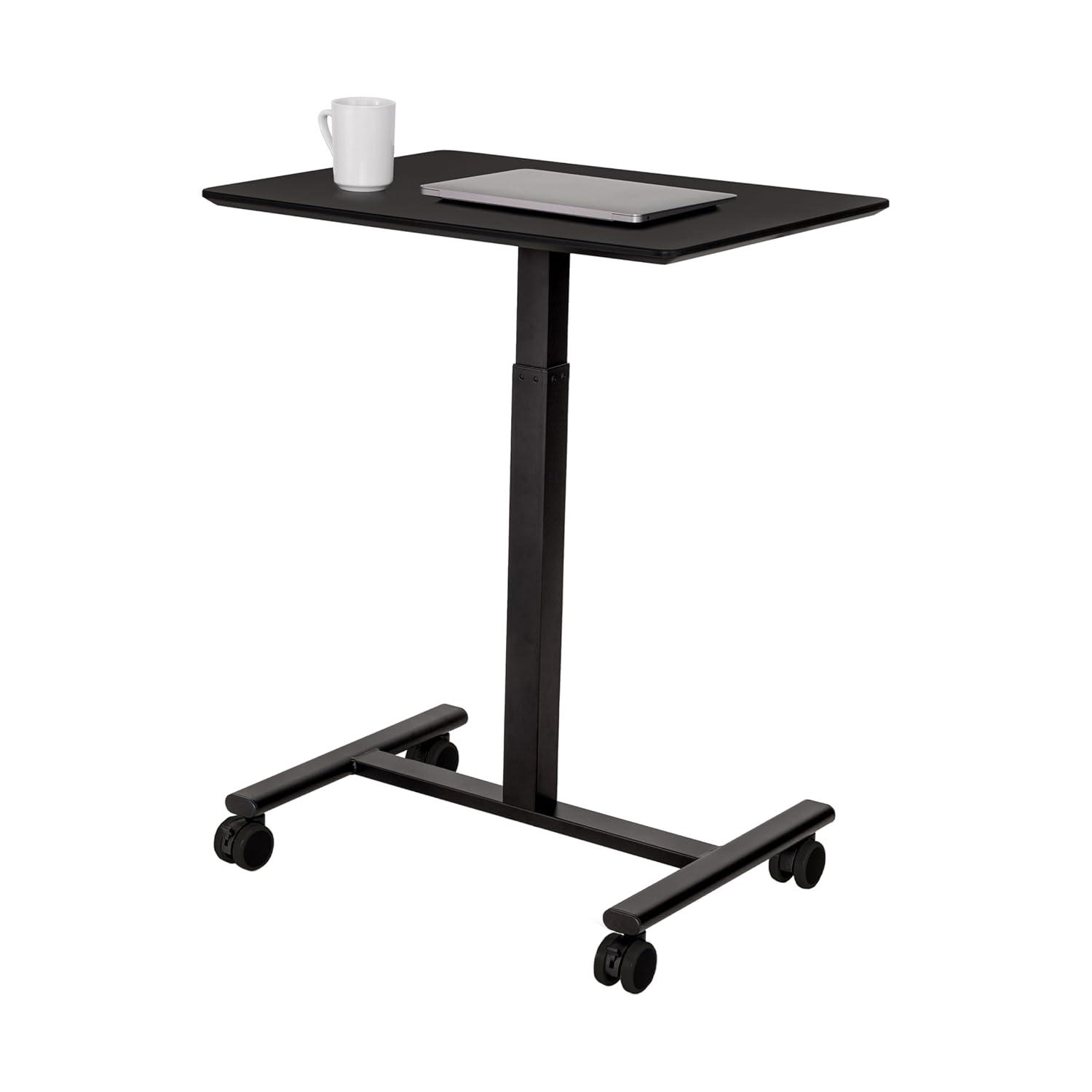 airLIFT® 25.6" Adjustable Height Mobile Rolling Laptop Cart Desk