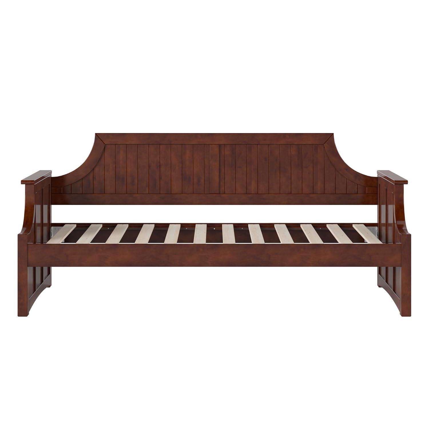 AFI Cambridge Twin Wood Daybed in Walnut