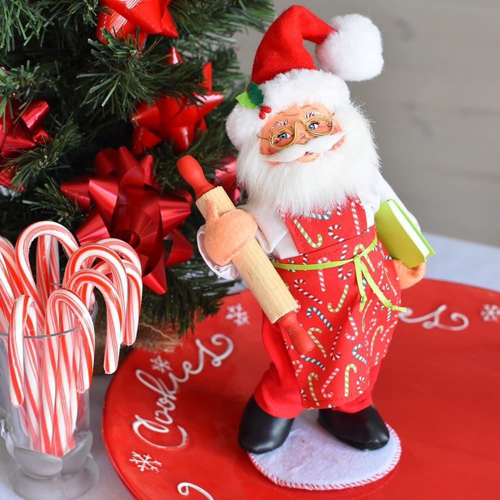 Annalee Holiday Sweets Santa, 9 inch Collectible Figurine