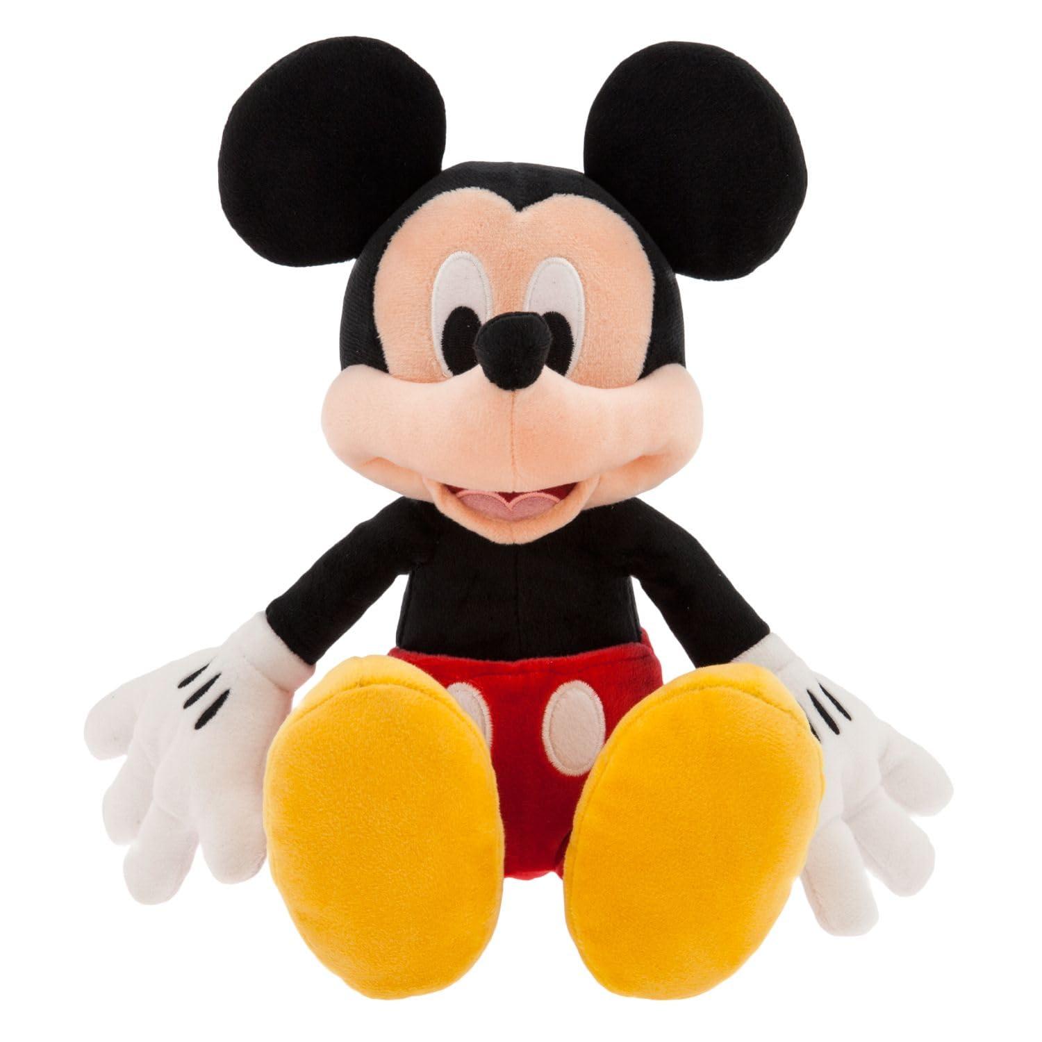 Disney Store Official Mickey Mouse Plush Toy - 13-Inch Soft & Cuddly Collectible - Perfect for Fans & Kids - Iconic Design & Quality Craftsmanship - Ideal Gift for Birthdays & Special Occasions
