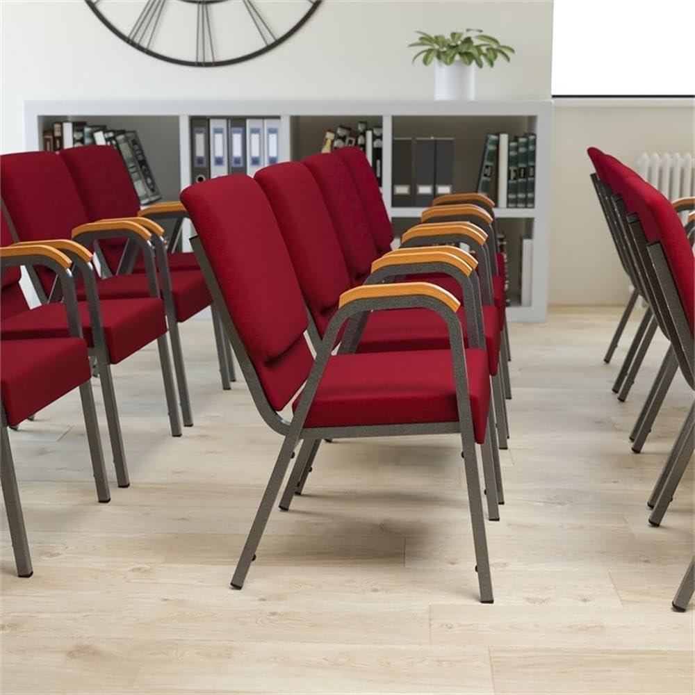 Judea 21" Stackable Church Chair with Arms