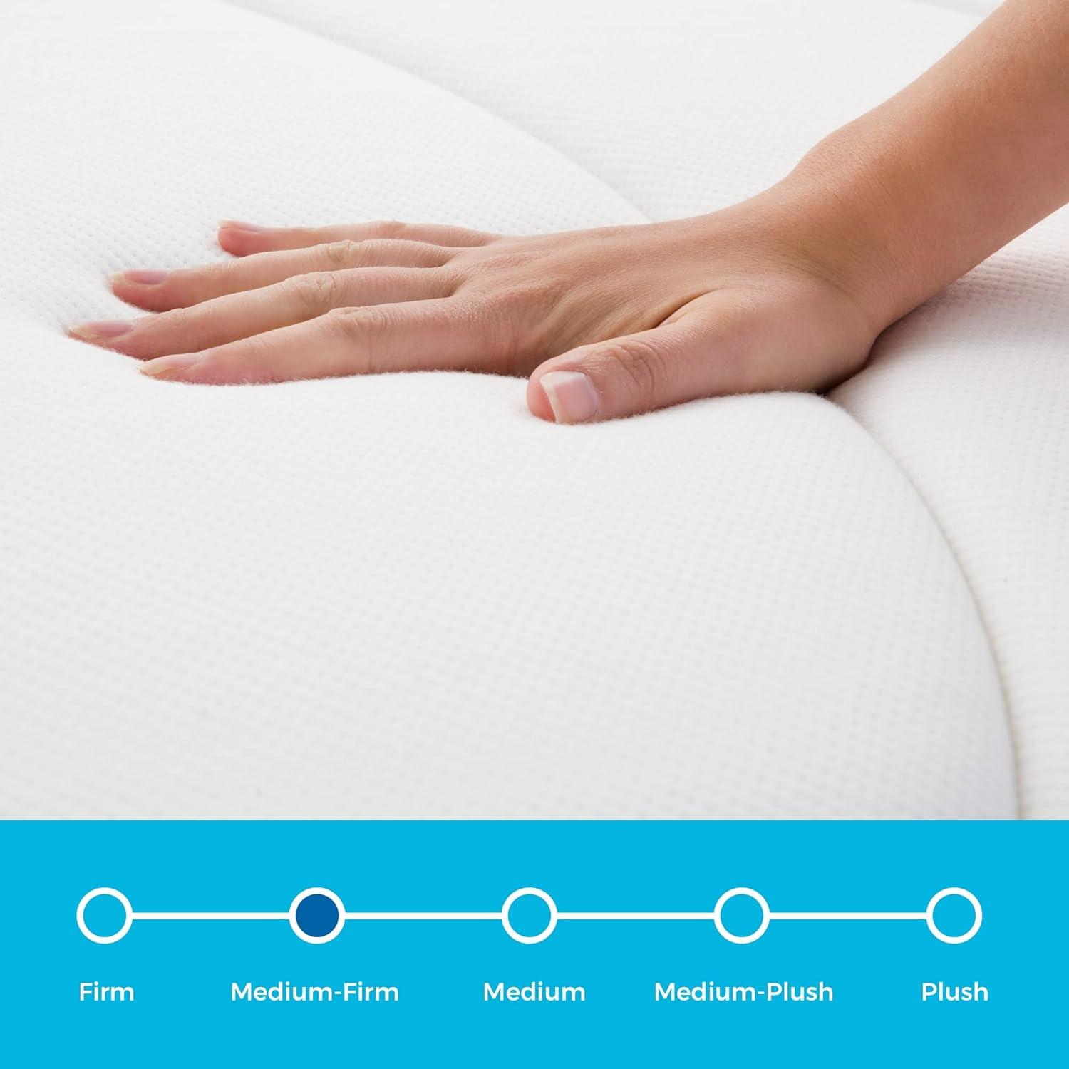 Linenspa Essentials 8 In. Firm Gel Memory Foam Hybrid Mattress