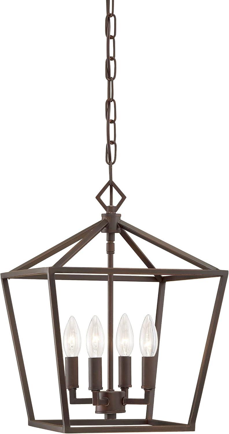 Millennium Lighting Ritner 4 - Light Pendant in  Rubbed Bronze