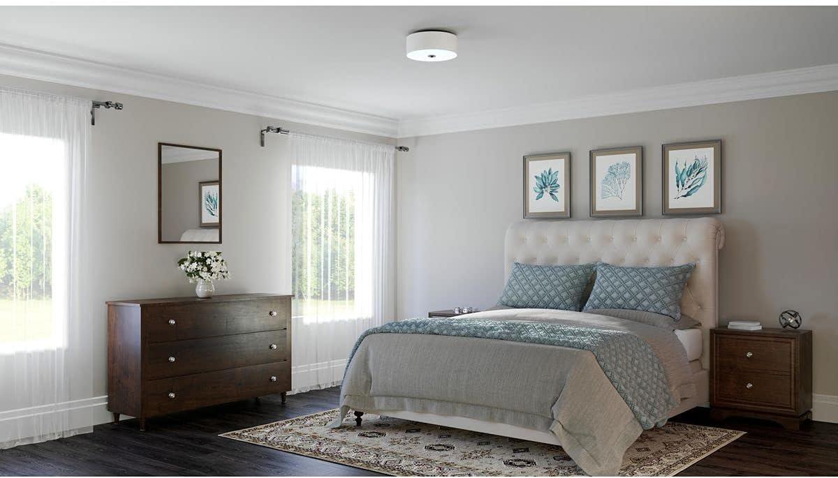Lark Manor™ Armindo Fabric Semi Flush Mount