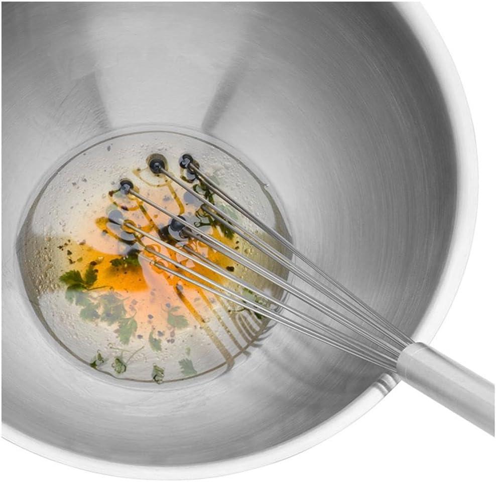 WMF Profi Plus Mixing Flash Reducing Ring 32 cm, Whisk Silicone Balls, Cromargan Stainless Steel, Partially Matted, Heat Resistant Silicone, Whisk, Whisk