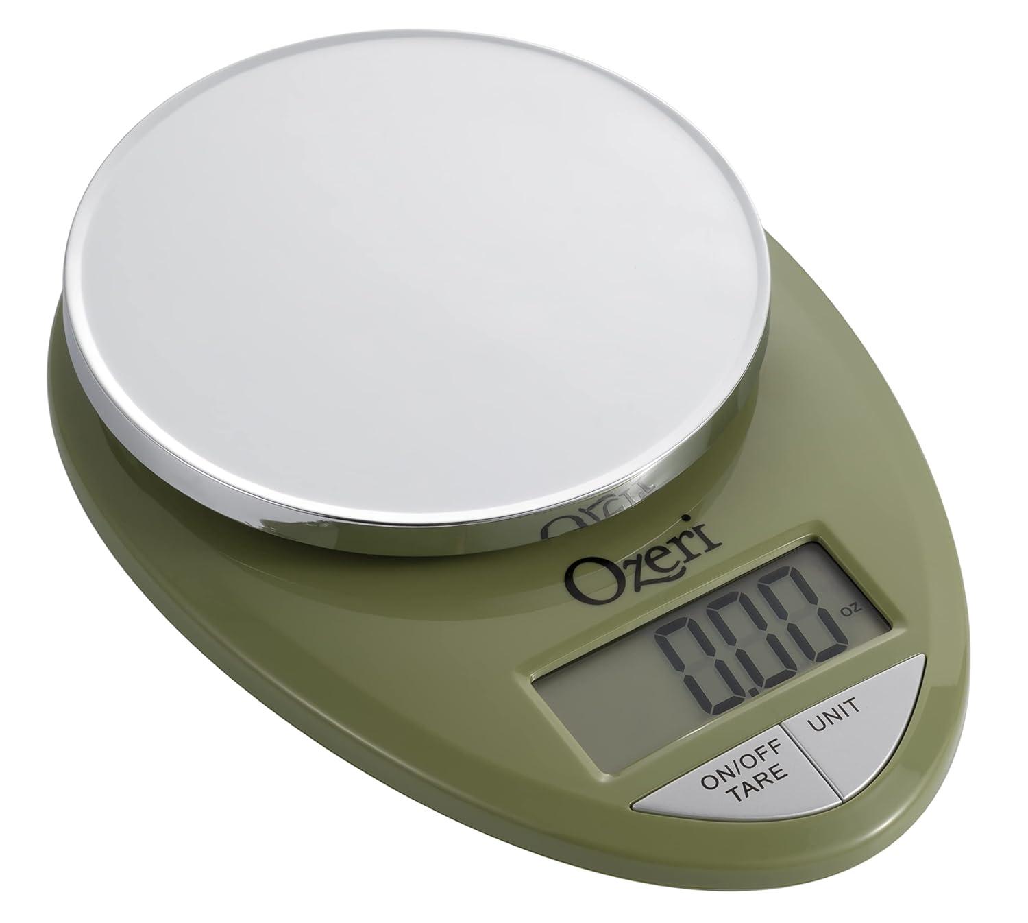 Ozeri Ozeri Pro Digital Kitchen Food Scale, 0.05 oz to 12 lbs (1 gram to 5.4 kg)