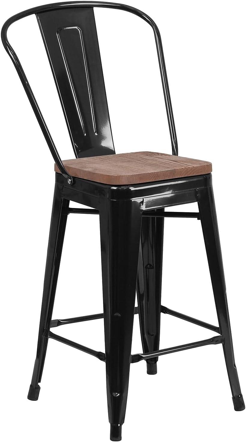 Steel Outdoor Stool