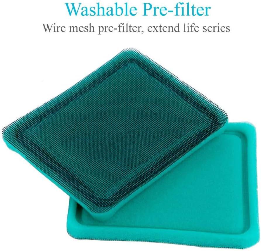 3 Pack 491588S Air Filter with Pre Filter, Compatible with 491588 493537 493537S Toro 20332 Craftsman 33644, Push Lawn Mower Air Cleaner