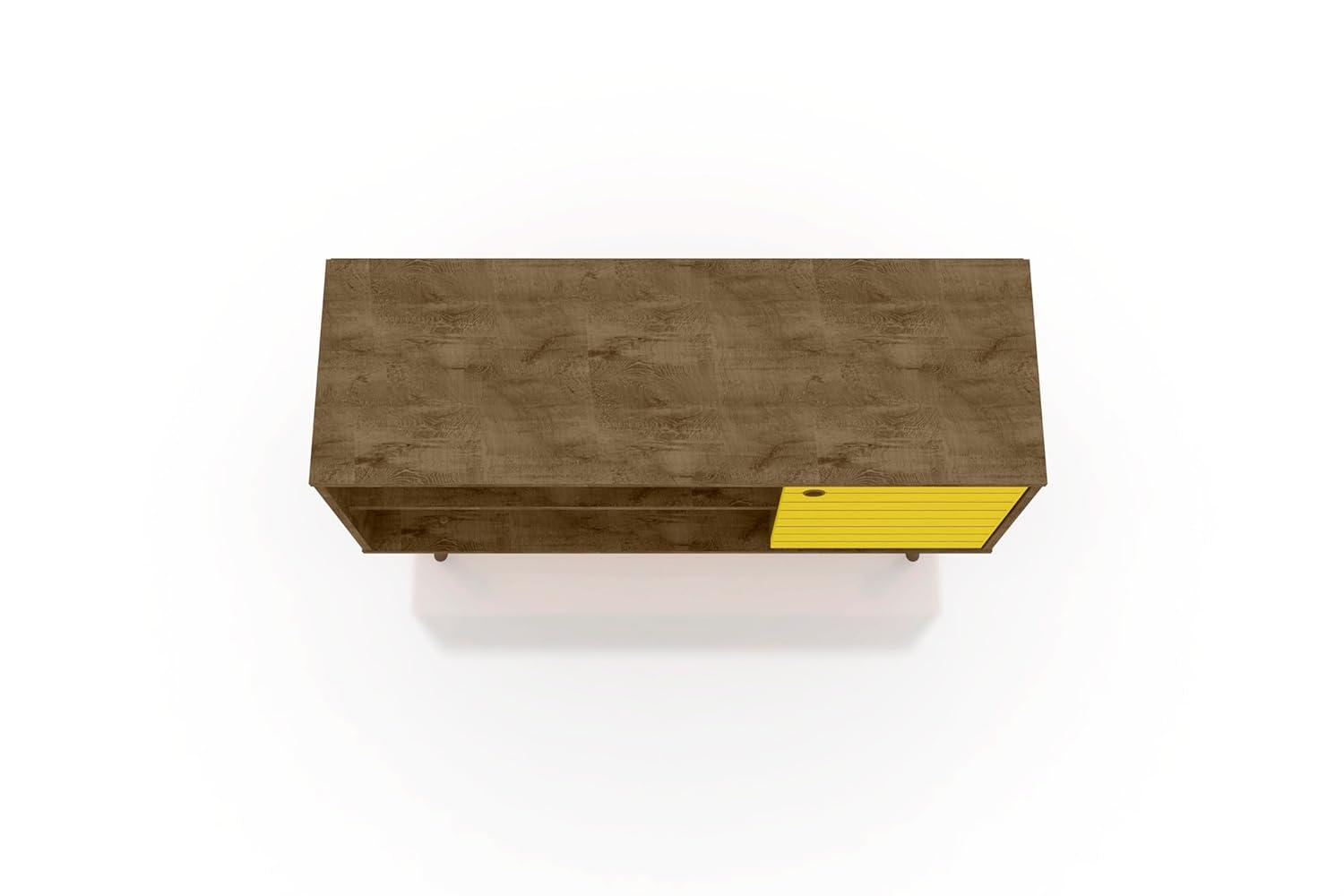 Liberty 42.52" Mid-Century Modern TV Stand with 2 Shelves and 1 Door