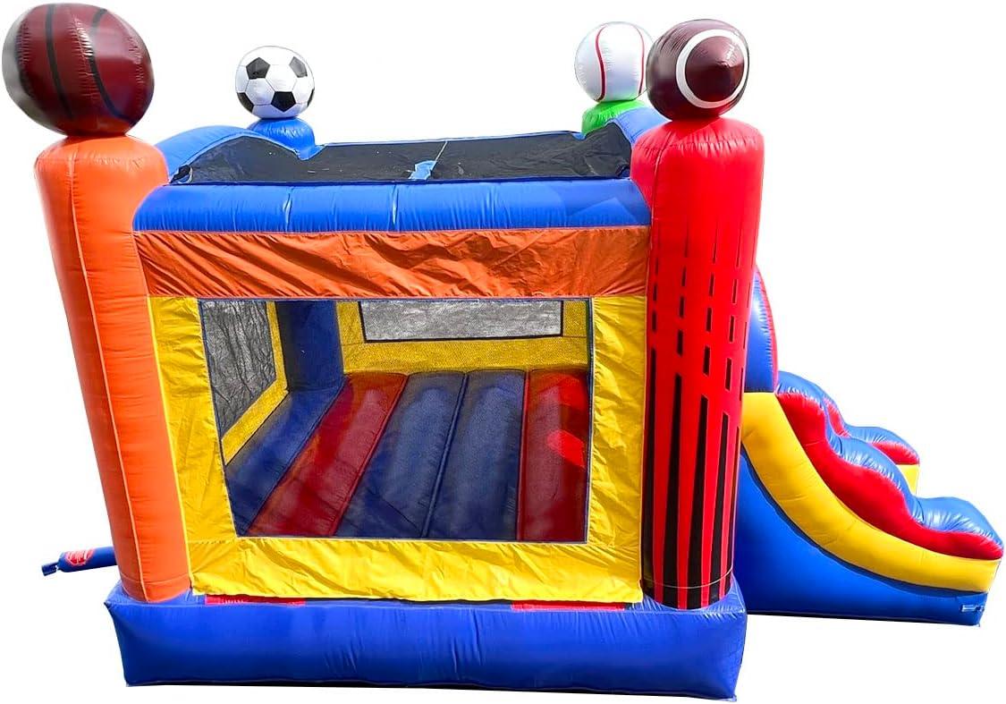 Pogo Bounce House Crossover Bounce House with Slide