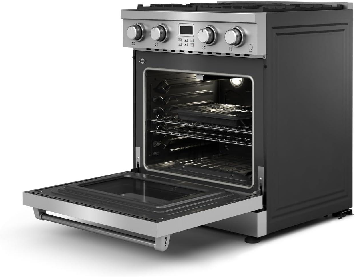 Thor Kitchen Arg30 A Series 30" Wide 4.8 Cu. Ft. Free Standing Gas Range - Stainless Steel