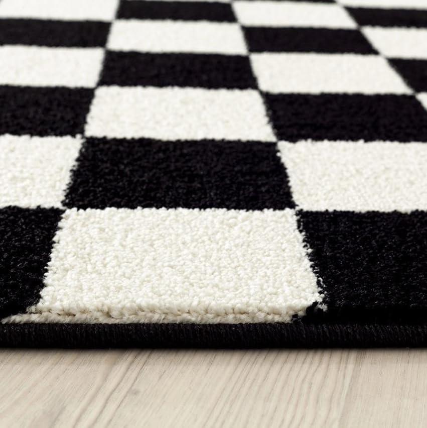 Luxe Weavers Checkered Geometric Area Rug