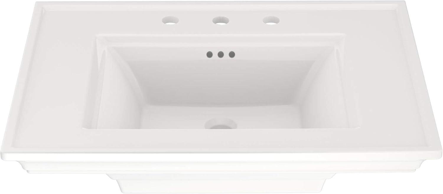 American Standard Town Square S 22.5'' Ceramic Rectangular Bathroom Sink with Overflow