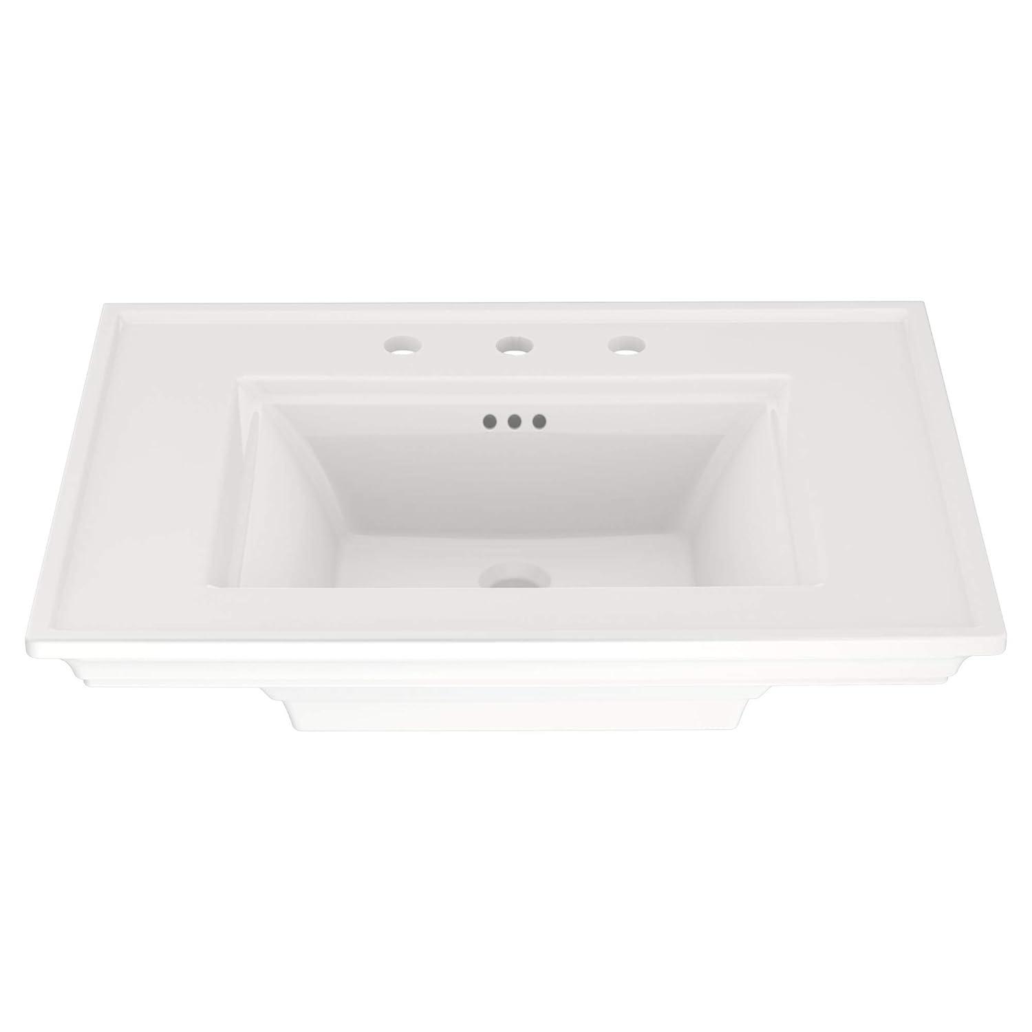American Standard Town Square S 22.5'' Ceramic Rectangular Bathroom Sink with Overflow
