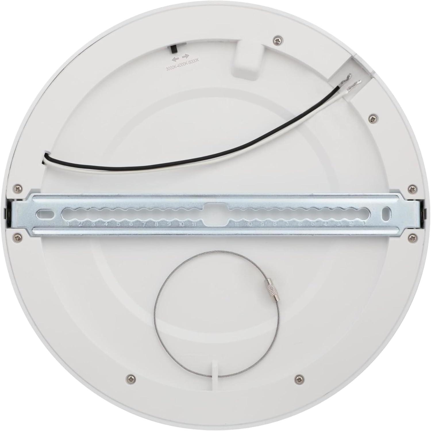 Westinghouse  Lighting 9 Inch 18 Watt LED Indoor Flush Mount Fixture with Motion Sensor and Color Temperature Selectable,White