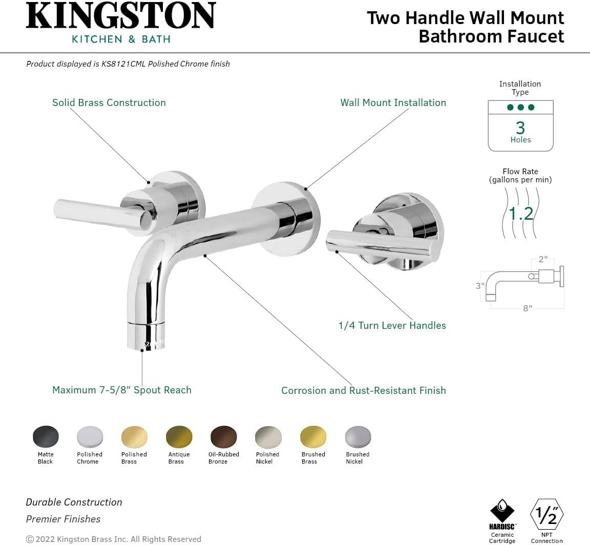 Wall Mount Bathroom Faucet