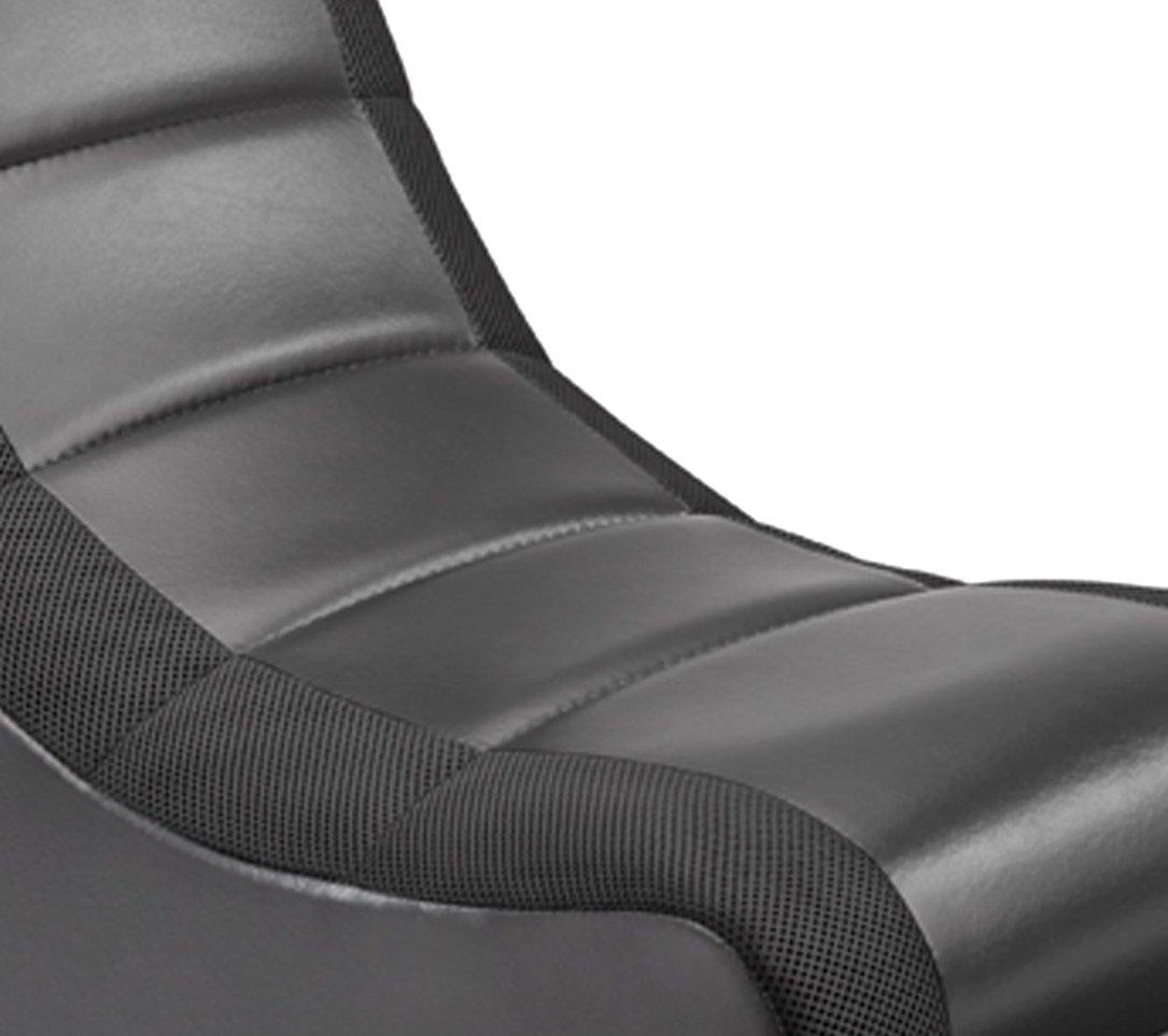 Video Rocker Gaming Chair Black - The Crew Furniture: Ergonomic Rocking Design, No Assembly Required