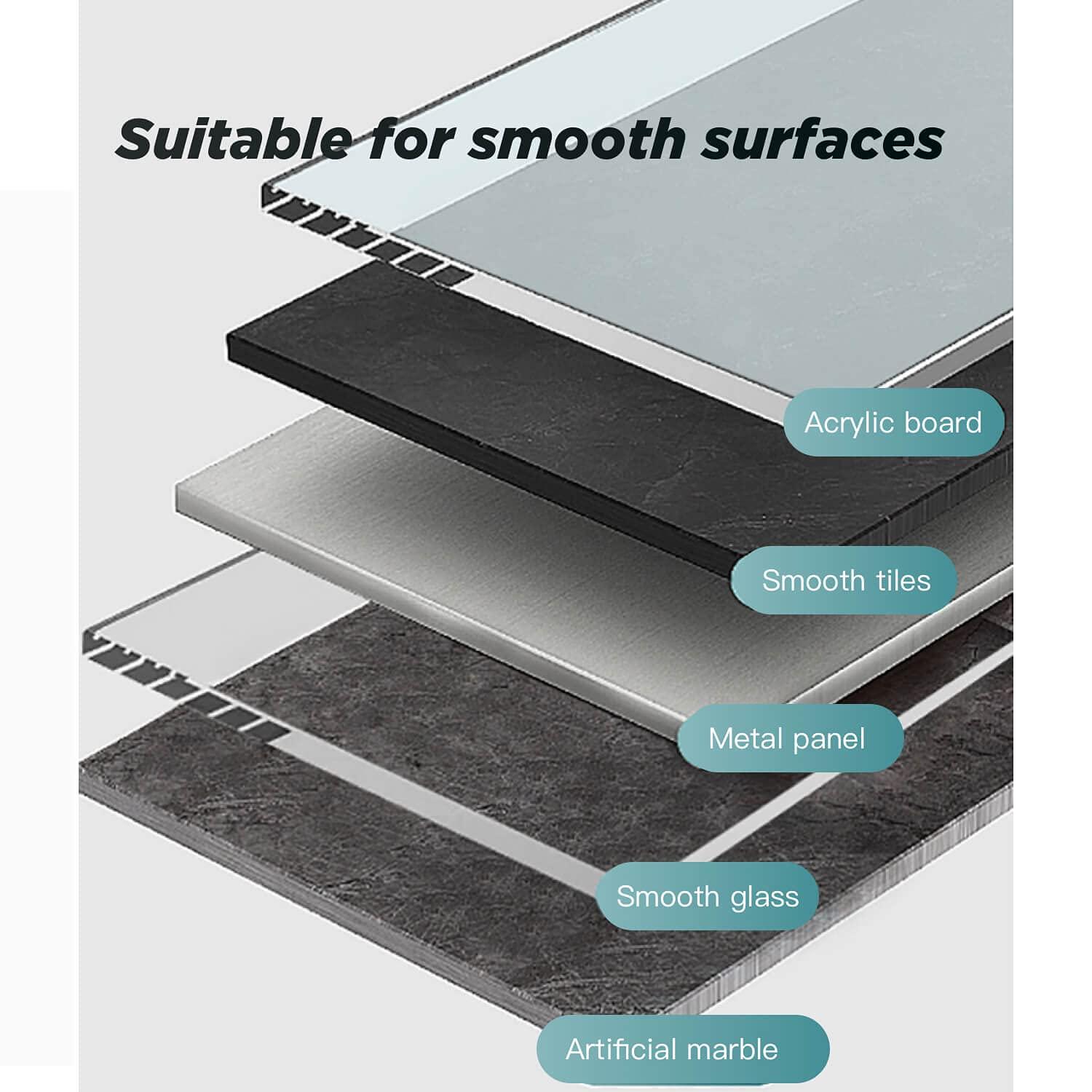 Clear Heavy Duty Double Suction Cup Hook