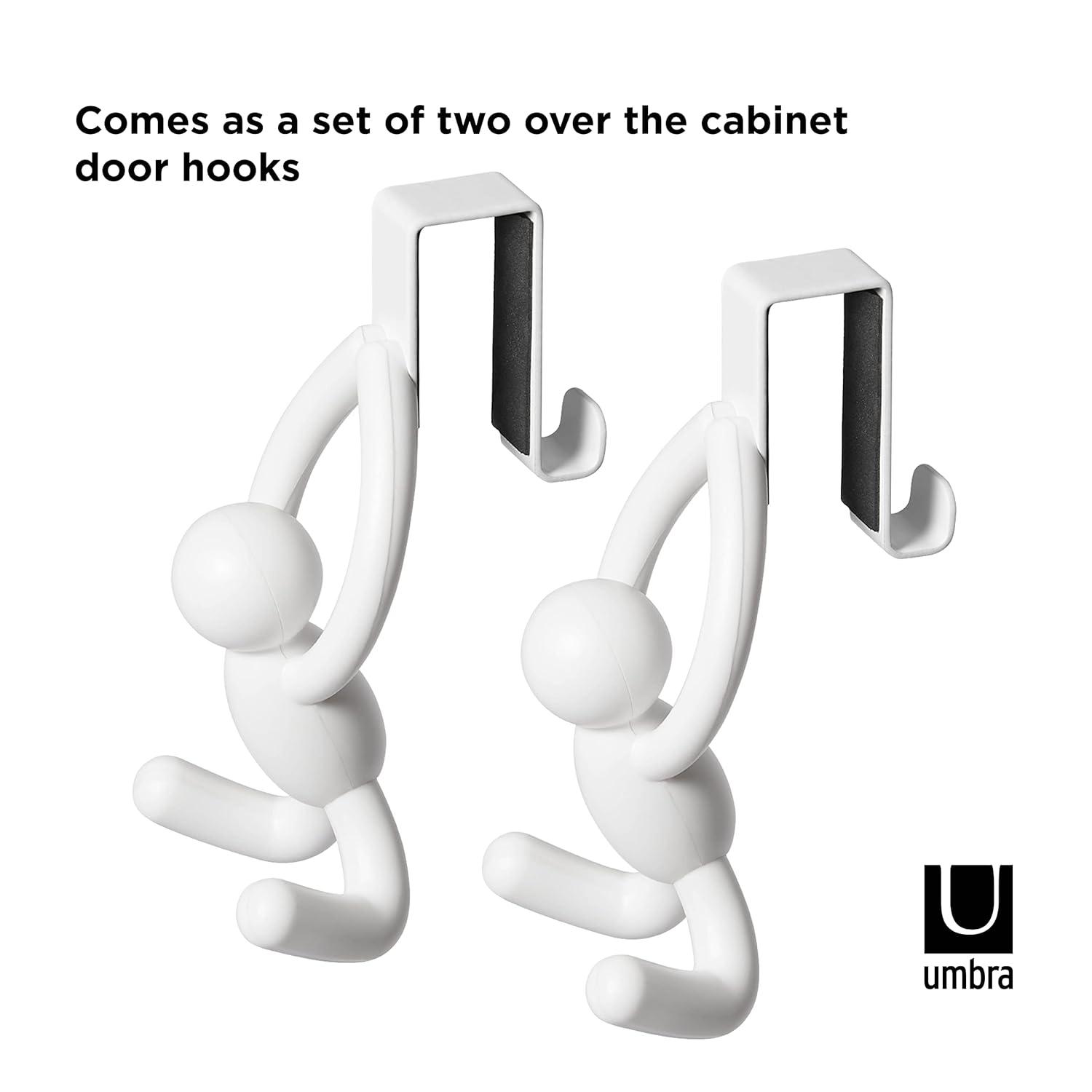 Umbra Buddy Plastic Over-the-Door Wall Hook (Set of 2)