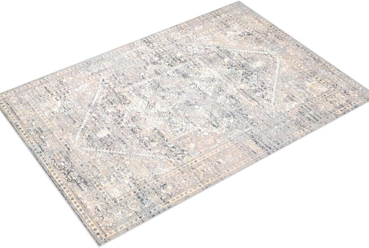 Loloi II Lucia Oriental Grey / Sunset Area Rug