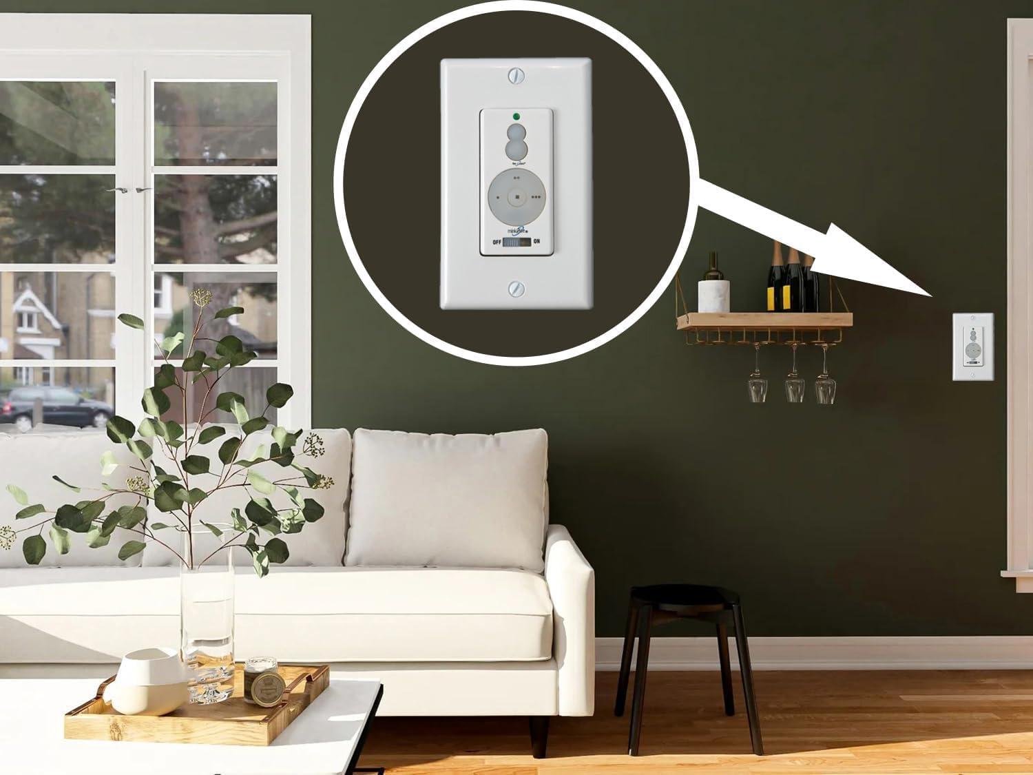 Minka Aire 54" 4 - Blade LED Standard Ceiling Fan with Remote Control and Light Kit Included
