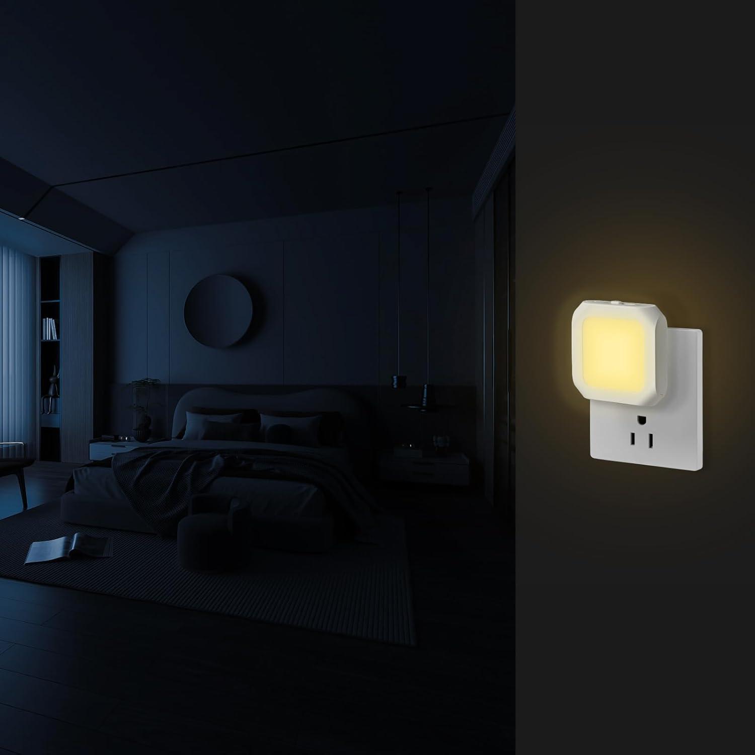 LED Night Light, 2 Pack Plug in LED Night Light