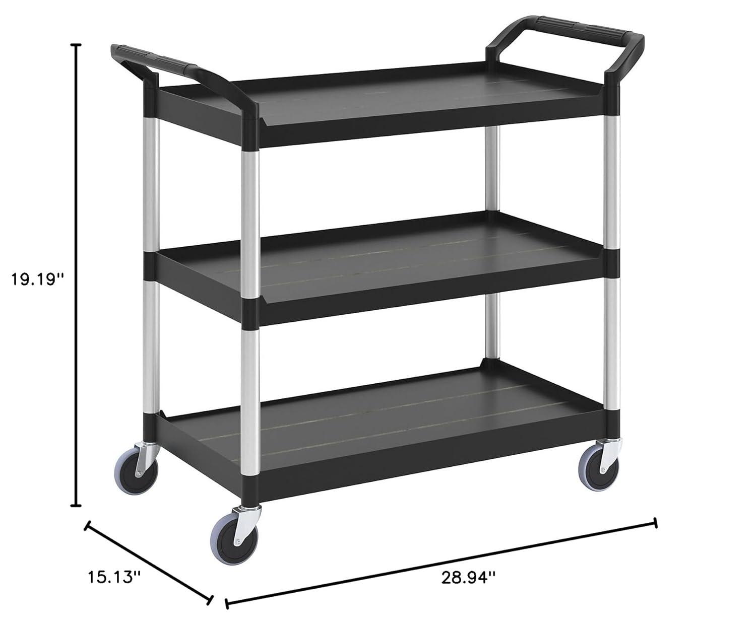 Rubbermaid Commercial Products 37.75'' H x 18.63'' W Utility Cart with Wheels