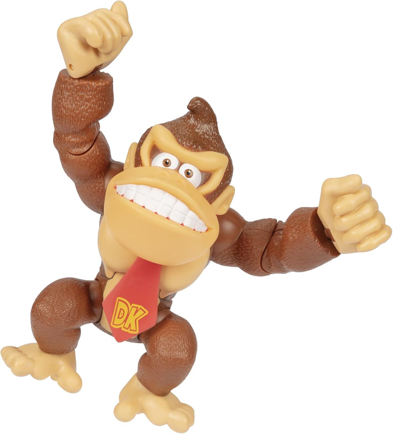 Nintendo Donkey Kong Deluxe 6" Action Figure